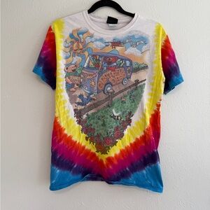 Liquid Blue Grateful Dead Tie Dye Tee